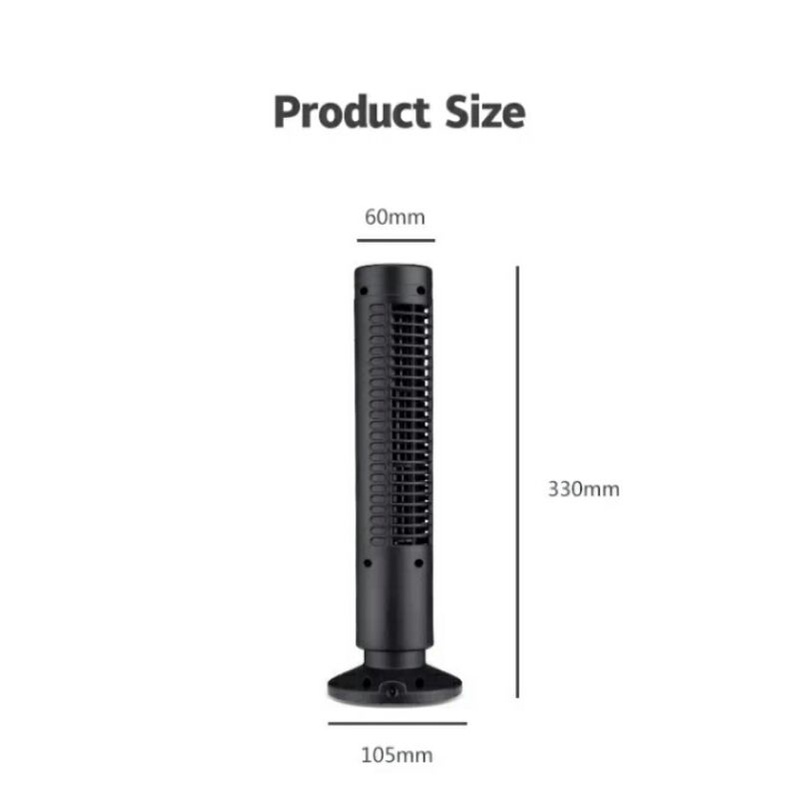 QUẠT THÁP KHÔNG CÁNH MINI ĐỂ BÀN SẠC USB