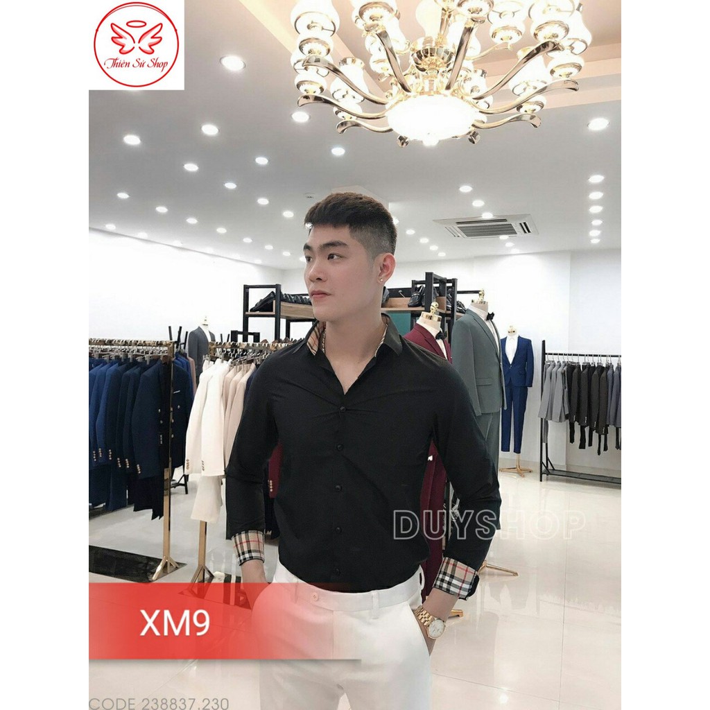 Áo Sơ Mi Nam Cao Cấp TS89 Phong Cách Cá Tính - Dài tay