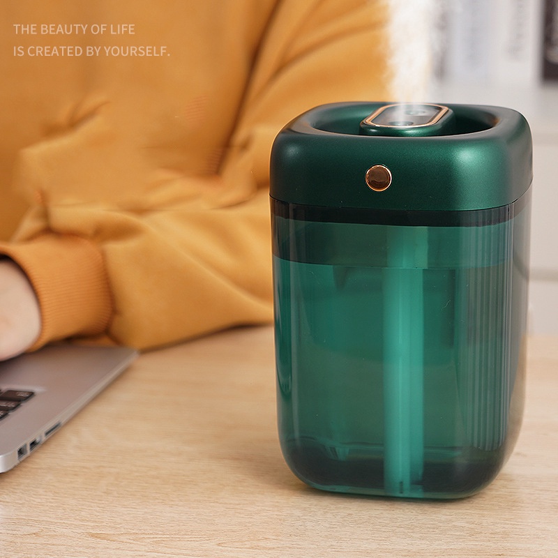Máy phun sương làm ẩm không khí Fnelse dung tích lớn 2.8l sạc usb để bàn tiện lợi dành cho gia đình kèm cáp