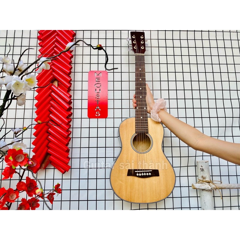 Đàn guitar acoustic mini size 1/2 kích thước 78cm