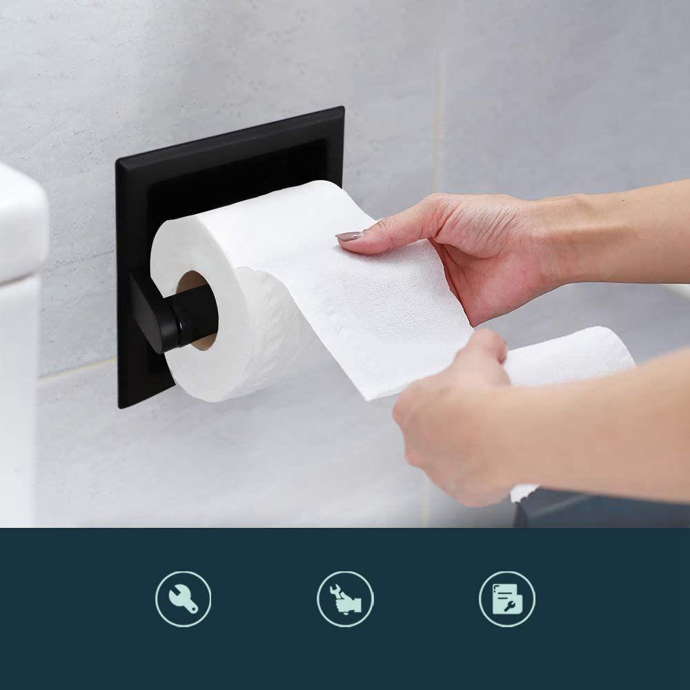 PATRICIA Giá Đỡ Cuộn Giấy Vệ Sinh / Điện Thoại Chống Gỉ Sét Tiện Dụng Cho Phòng Tắm