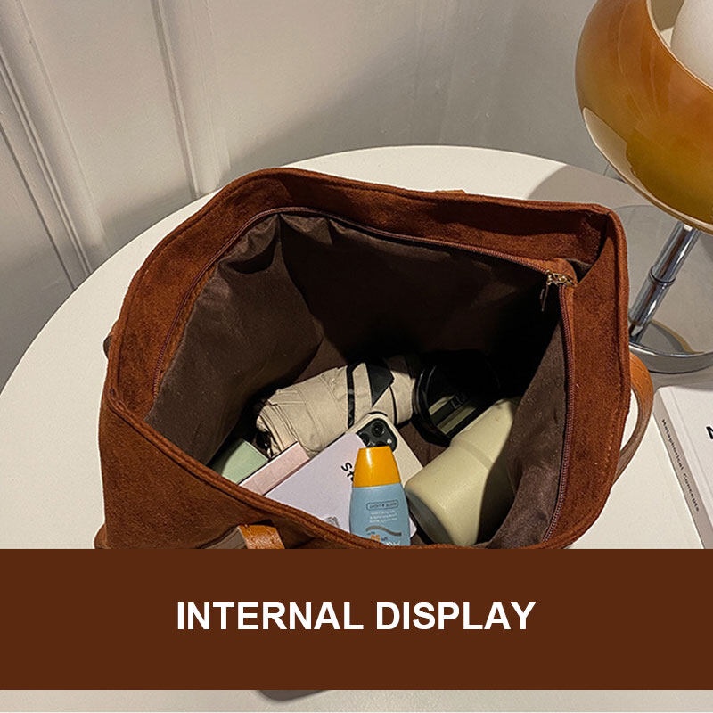 Túi đeo vai YADOU sức chứa lớn in họa tiết chữ phong cách âu mỹ thời trang