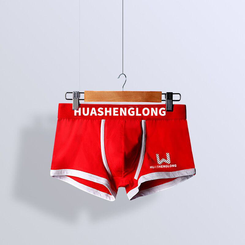 Bộ 3 Quần Lót Boxer Thể Thao Bằng Cotton Nguyên Chất In Hình Dễ Thương Cho Nam