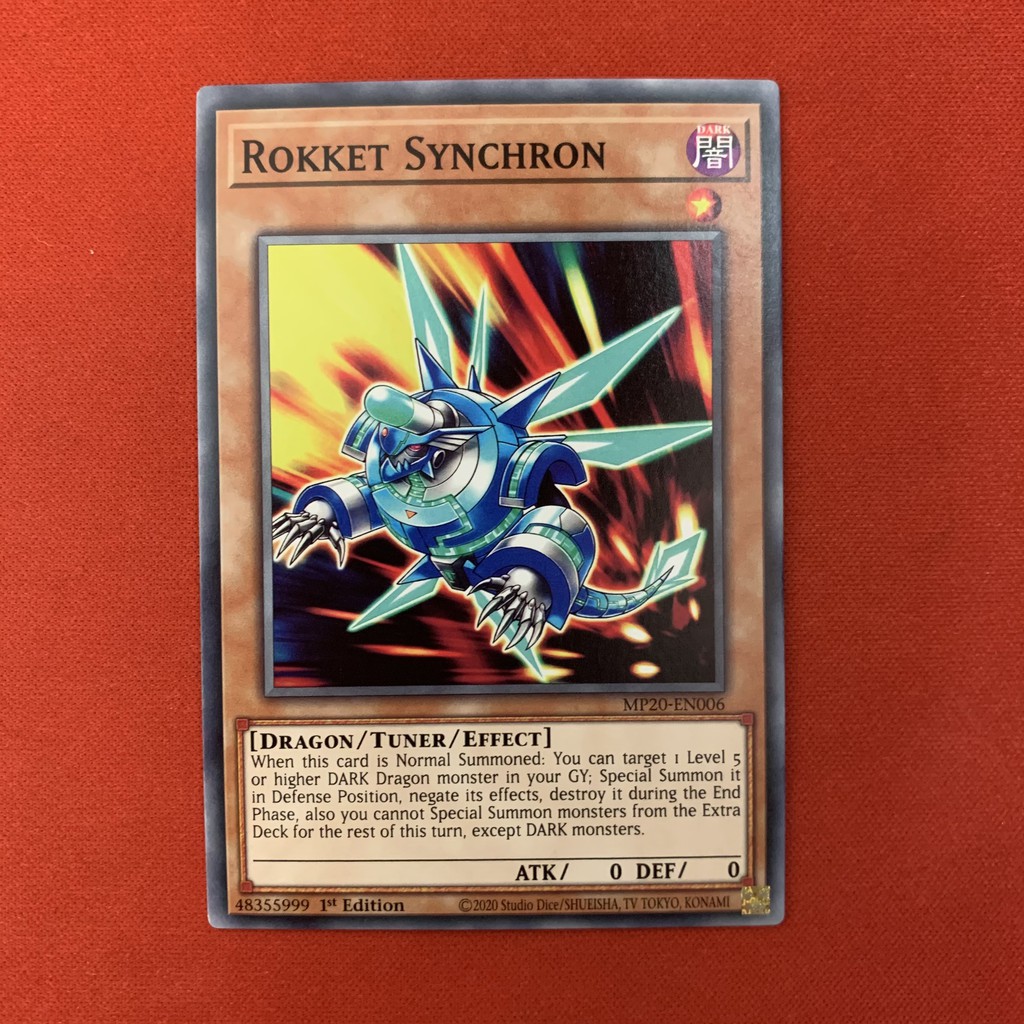 [EN-JP][Thẻ Bài Yugioh Chính Hãng] 'Rokket Synchron'