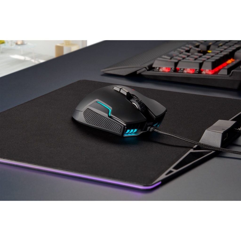 Chuột chơi game gaming Corsair Glaive RGB Pro Aluminum