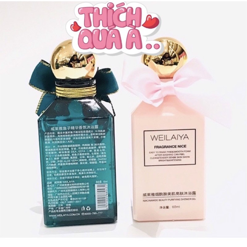 SỮA TẮM TRẮNG DA & CẤP ẨM WEILAIYA -  HÀNG CHÍNH HÃNG | BigBuy360 - bigbuy360.vn