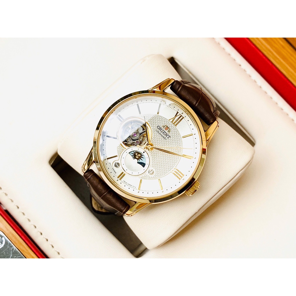 Đồng hồ nam Orient Sun Moon Gen 4 Open Heart RA-AS0010S10B chính hãng tại 1959watch