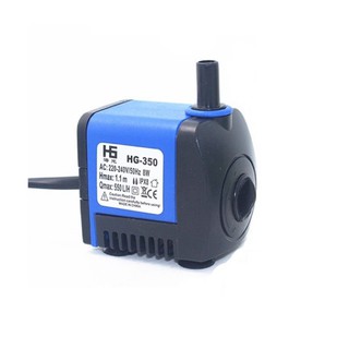 Bơm chìm mini hg-350 220v 8w bơm tiểu cảnh, bể cá, điều hòa nước