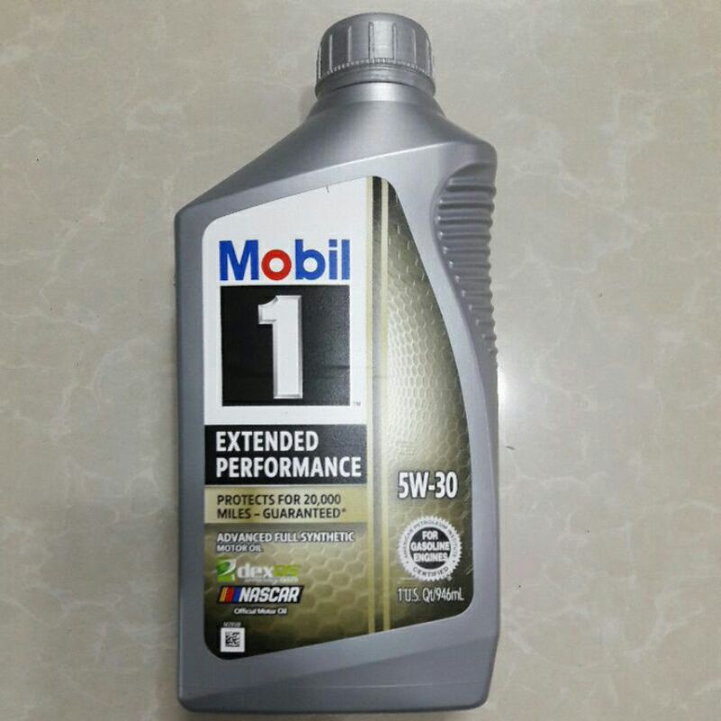 Nhớt Mobil 1 5W30 EP Gold cao cấp 946ml/bình - Dầu nhớt chính hãng nhập khẩu từ Mỹ