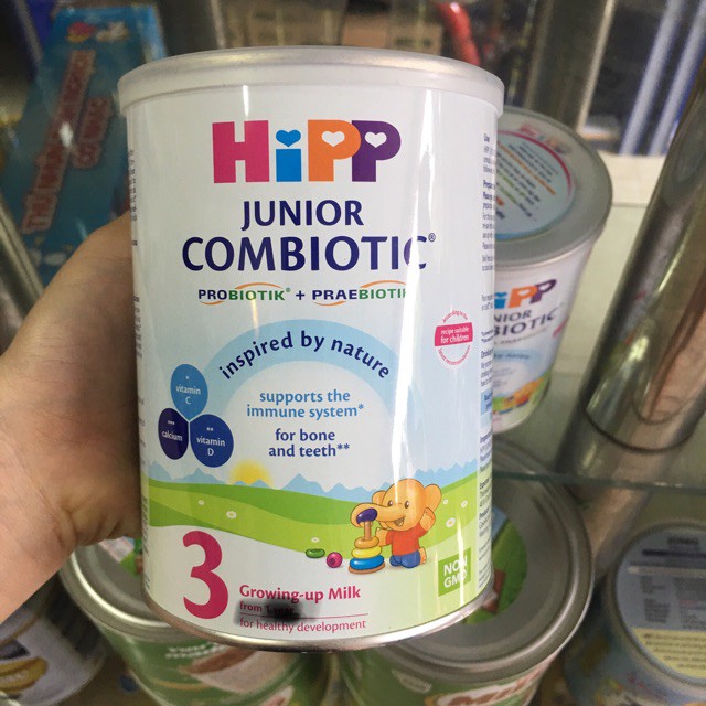 Sữa bột dinh dưỡng HiPP 3 Junior Combiotic Organic 350g Growing-up