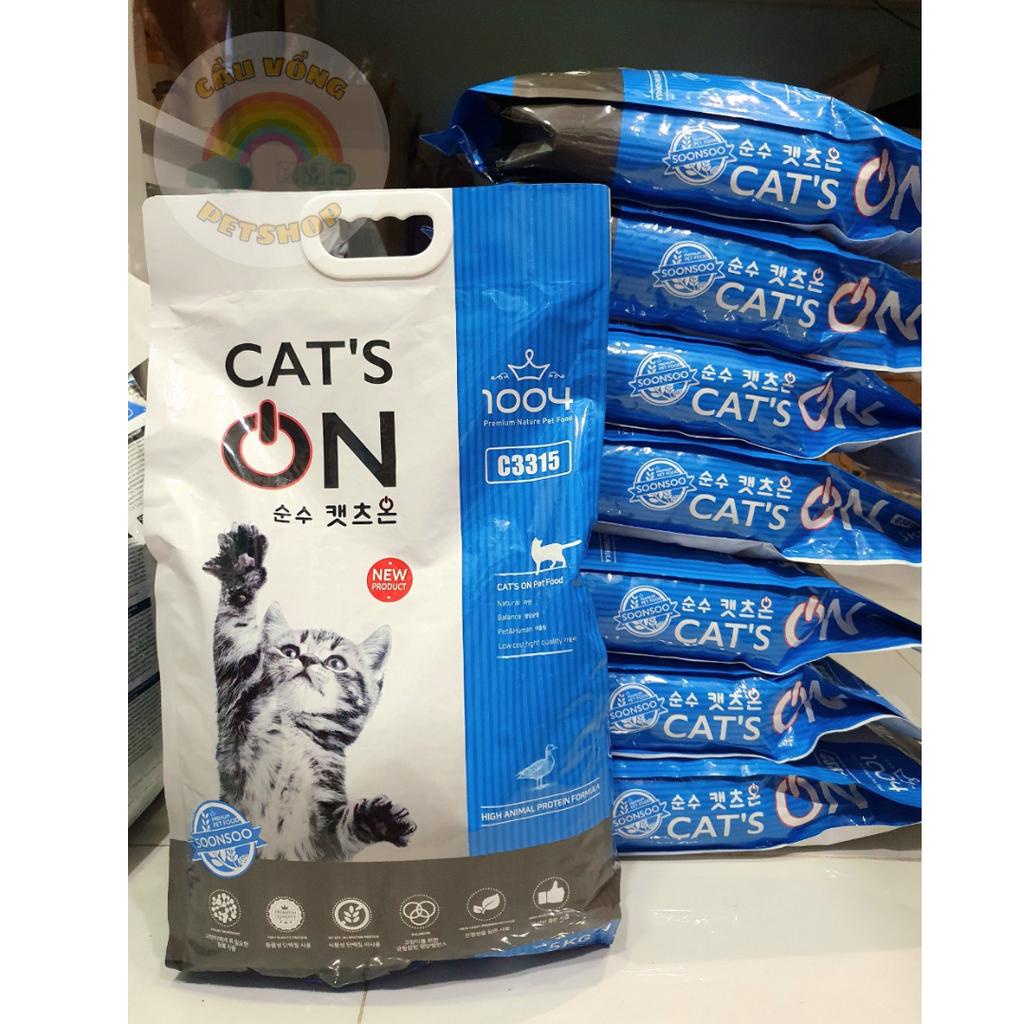 [Hỏa Tốc] Hạt CAT'S ON cho mèo - Hàn Quốc - Túi 5kg - FREESHIP PHÚ NHUẬN