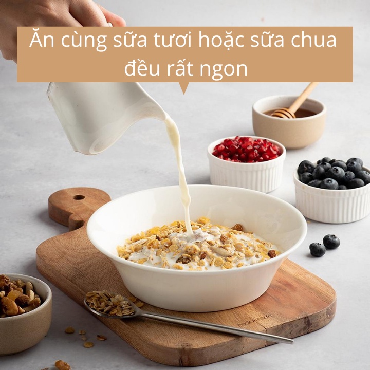 Ngũ cốc ăn sáng hữu cơ cho mẹ và bé Muesli NCAS001