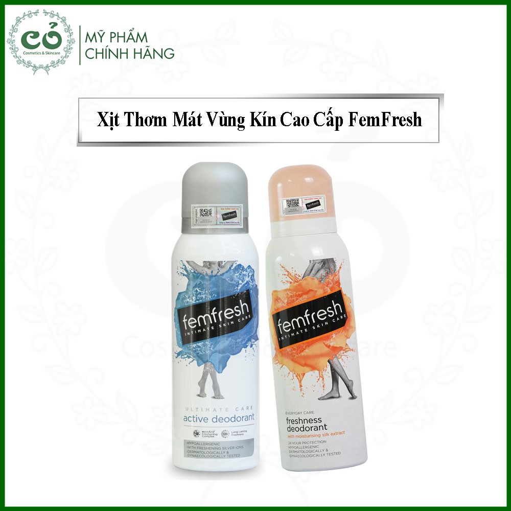 Xịt thơm mát vùng kín FEMFRESH | BigBuy360 - bigbuy360.vn