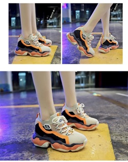Giày thể thao thời trang nữ đế 8,5cm
