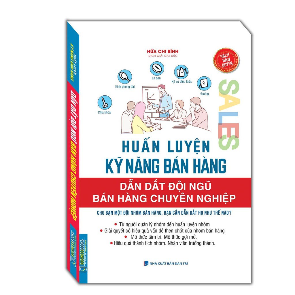 Sách: Huấn luyện kỹ năng bán hàng (dẫn dắt đội ngũ bán hàng chuyên nghiệp)