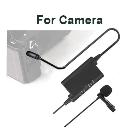 Micro thu âm cài áo - LensGo LYM-DM2 sử dụng cho smartphone hoặc camera- Chính Hãng