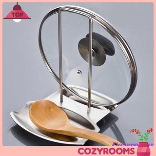Đế gác nắp nồi và muỗng bằng thép không gỉ