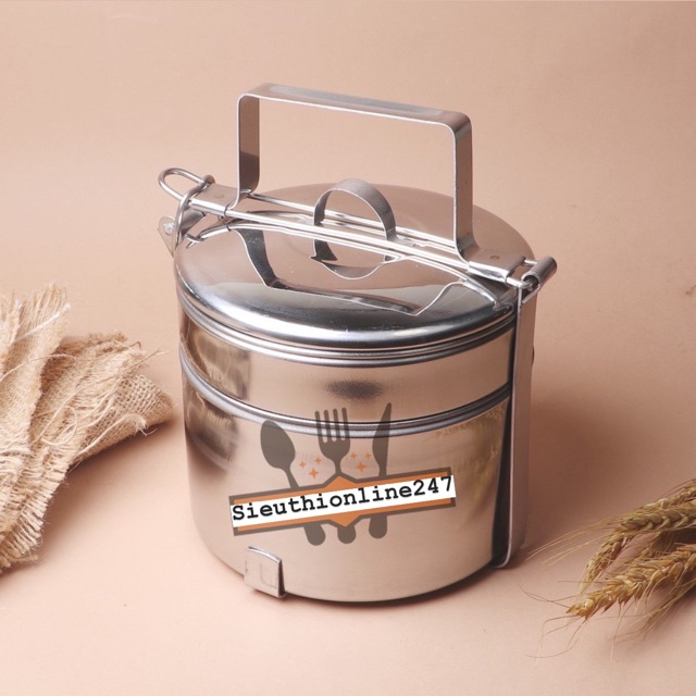 Cà Men Inox Cao Cấp 2 Ngăn | Shopee Việt Nam