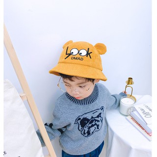 Mũ Cho Bé - Nón Tai Bèo Cho Bé Họa Tiết Hoạt Hình Đáng Yêu Look