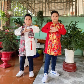 Áo dài cách tân bé trai