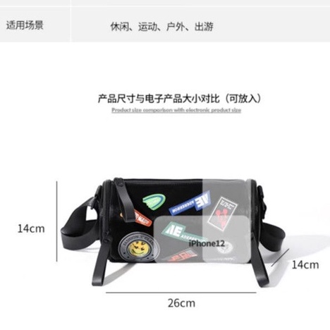 №Túi Đeo Chéo Hình Trụ 2022 Thời Trang Mùa Hè Sang Trọng Chất Lượng Cao Cho Nữ