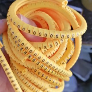 Vòng đánh số dây cáp line từ 0 đến 9