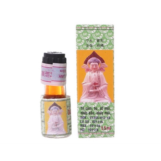 Dầu gió phật linh Trường Sơn 1,5ml