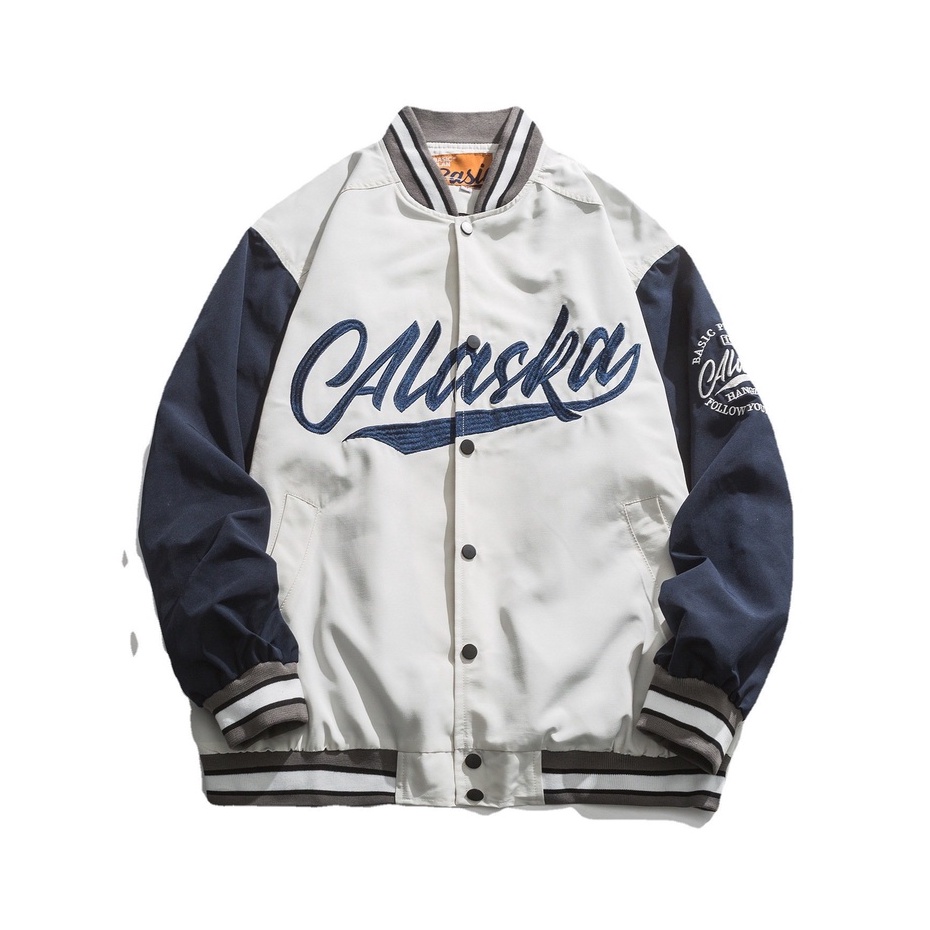 Áo khoác gió 2 lớp unisex nam nữ , áo bomber gió phối tay alaska phong cách trẻ trung siêu chất 2022