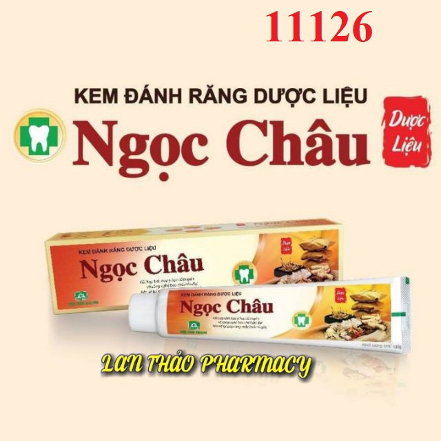 Combo 5 tuýp Kem đánh răng dược liệu Ngọc Châu