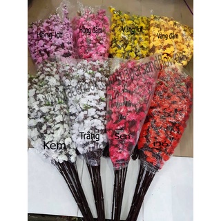 Bó cành hoa mai hoa đào giả - 1 bó