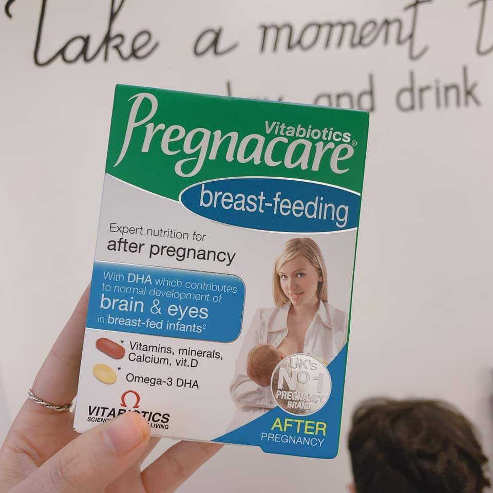 Vitamin bú PREGNACARE BREASTFEEDING hộp 84 viên