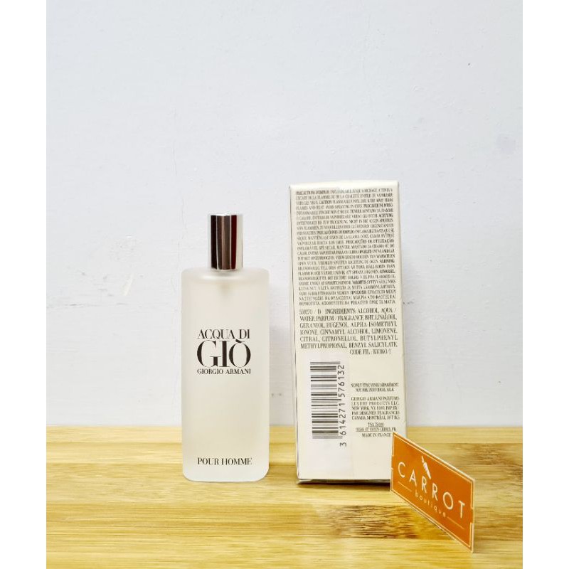 Nước hoa mini Nam GIORGIO ARMANI Acqua Di Gio Pour Homme 15ml