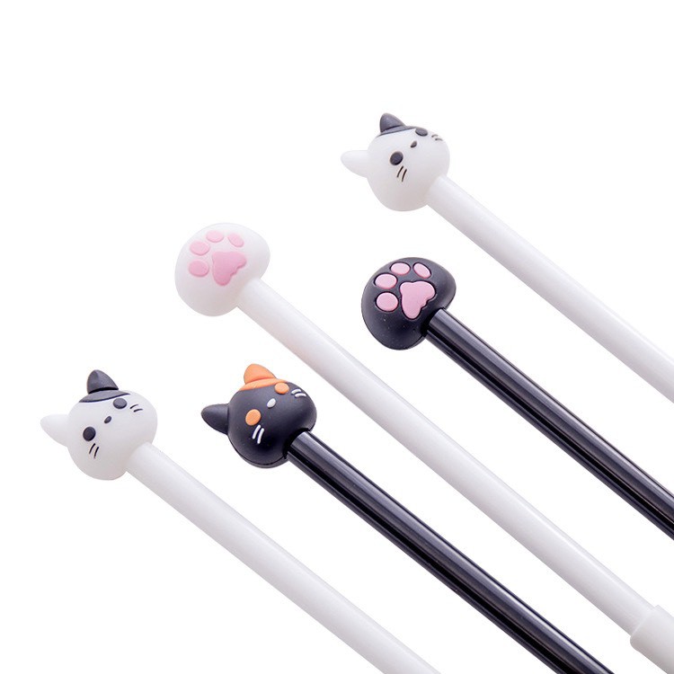 Bút bi họa tiết chân mèo cute xinh xắn