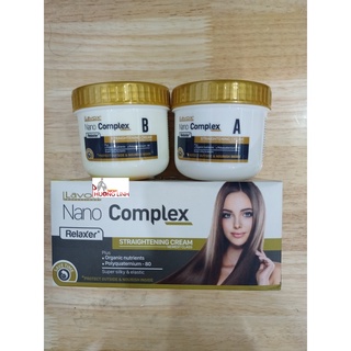 Duỗi lavox nano complex kích cỡ mini size 150ml x 2 hủ