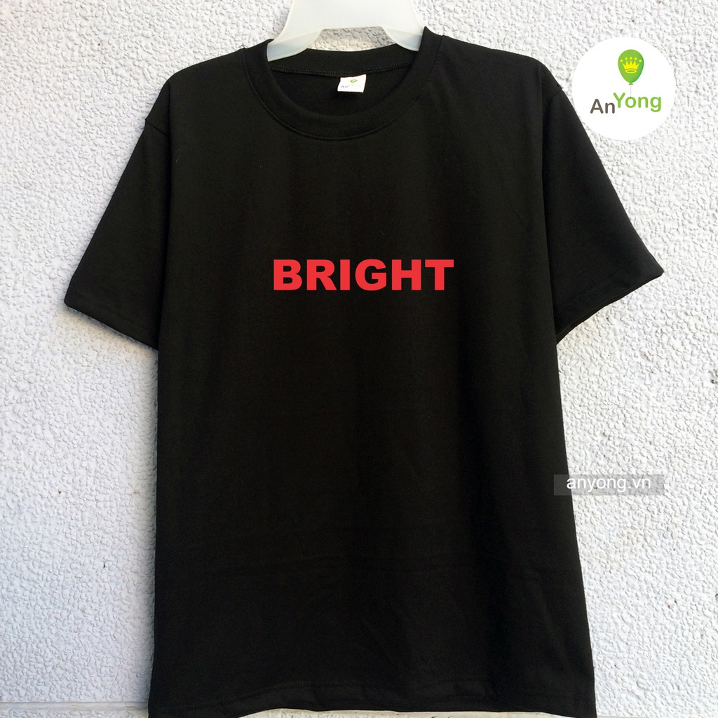 Áo thun BrightWin in chữ