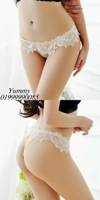 Quần chip ren trong suốt sexy 3020