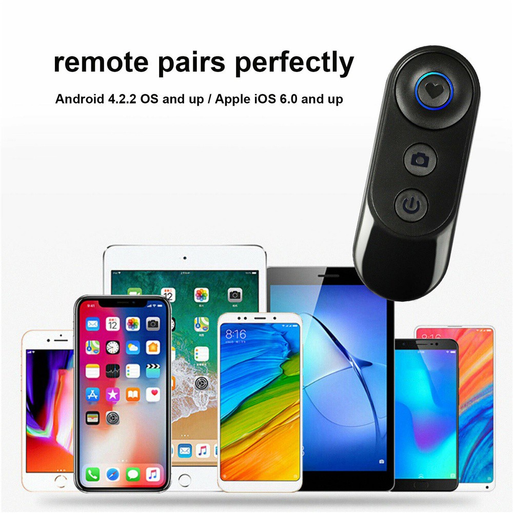 Harriett Điều Khiển Từ Xa Bluetooth Không Dây Cho Iphone Android Camera Shutter