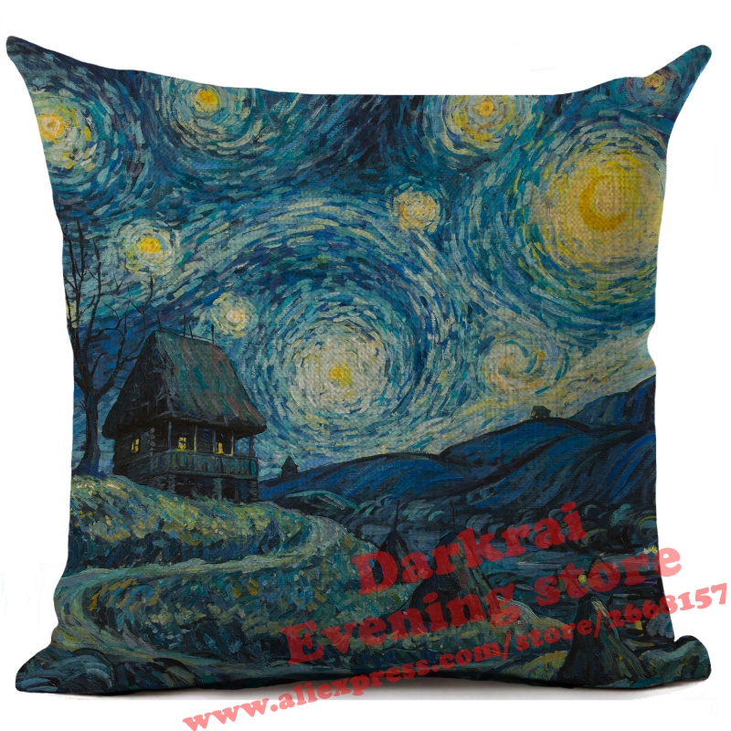 Vỏ Gối In Hình Tranh Sơn Dầu Mona Lisa Phong Cách Phục Hưng Trang Trí Nội Thất