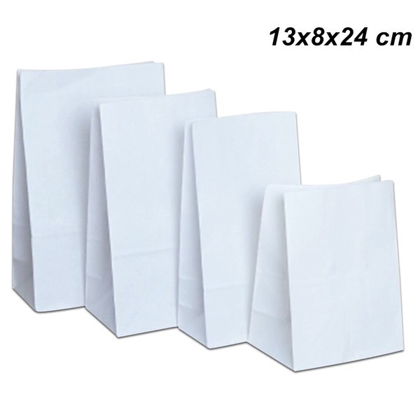 100 Túi giấy có hông size lớn 25x14x30cm