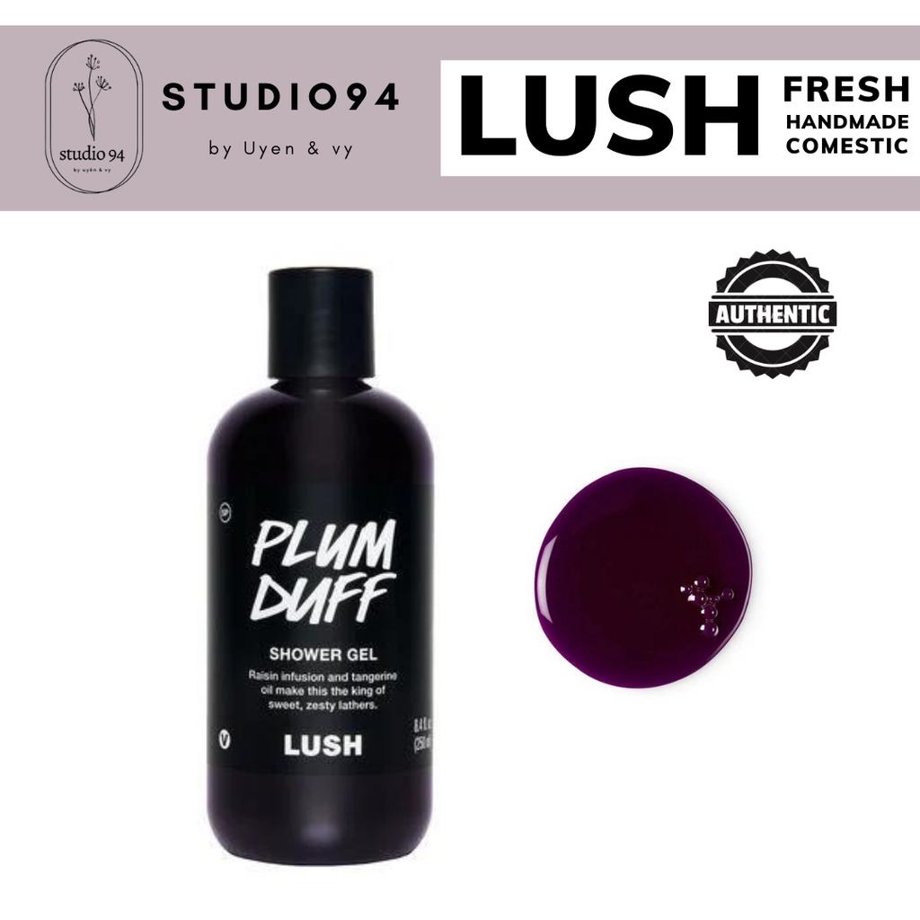 Sữa Tắm Lush - Shower Gel - Plum Duff
