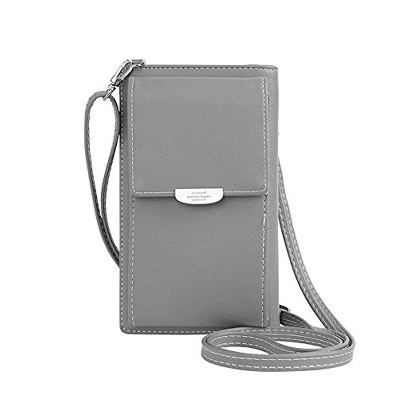 Ví Da PU Đeo Chéo Đựng Điện Thoại Dành Cho Nữ