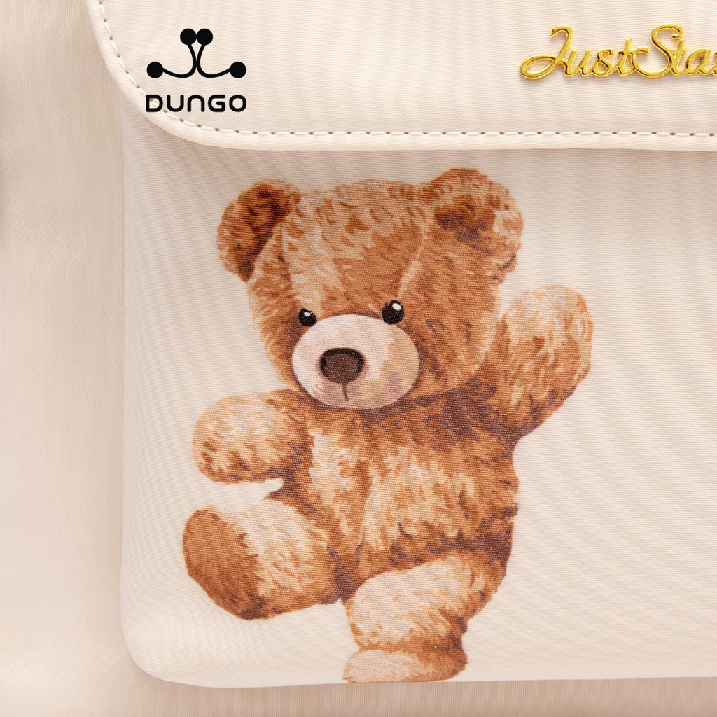 Balo Vải JUST STAR In Gấu JU172859-48