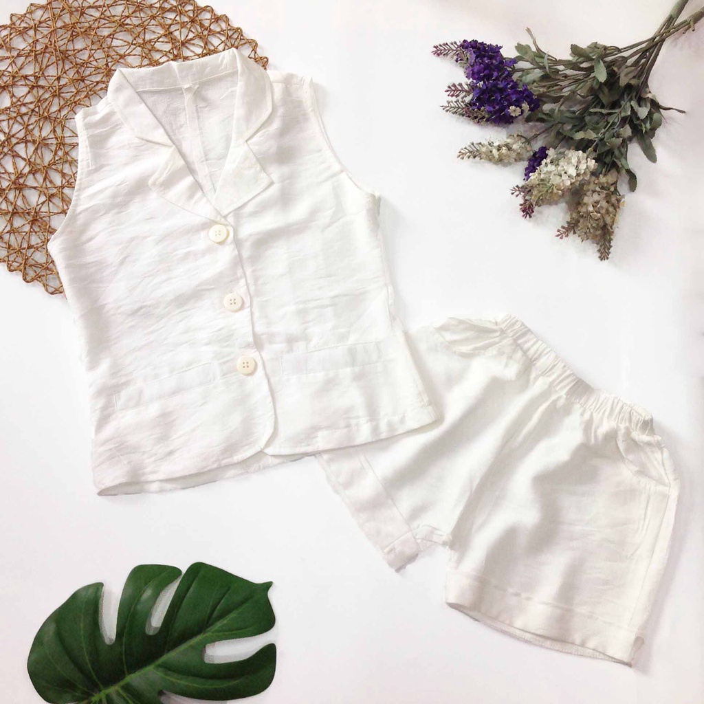 Set đũi vest bé gái