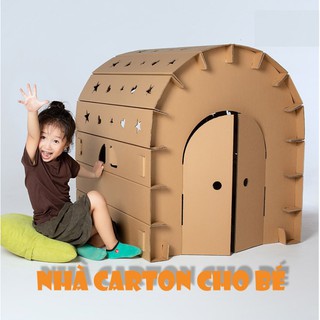 Nhà giấy carton lắp ráp cho bé - Nhà lắp ghép thông minh, Sáng Tạo và An Toàn Made in Việt Nam