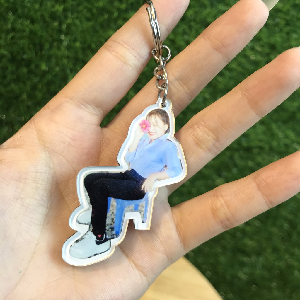 Móc khóa chibi cắt theo yêu cầu