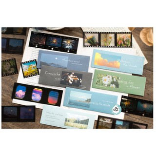 SET HÌNH DÁN CUỘN PHIM SCENERY