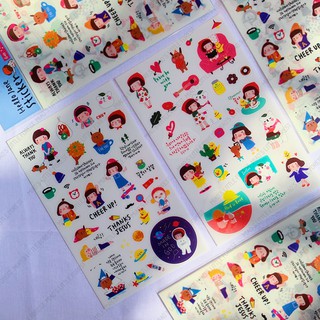 SET 06 TẤM STICKER HELLO JANE | MST265