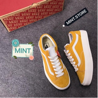 ( Video cận cảnh ) Giày Sneaker Old Skool Yellow
