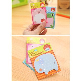 Giấy note, Giấy ghi chú hình thú dễ thương