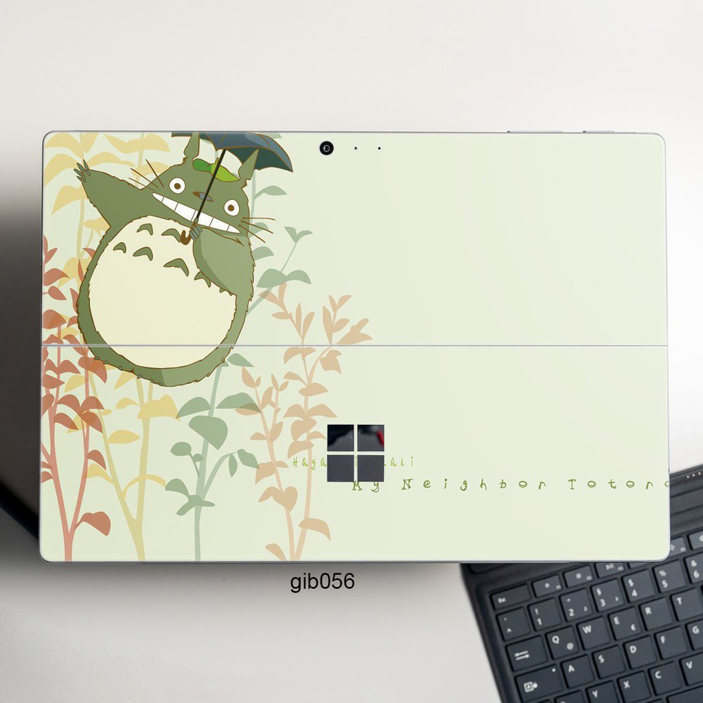 Skin dán hình Ghibli x09 cho Surface 3 2015; Go, Go 2, Go 3; Pro 2 3 4 5 6 7 8 9 X